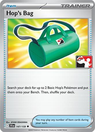 Journey Together Hop's Bag [Prize-Pack] Pokémon card